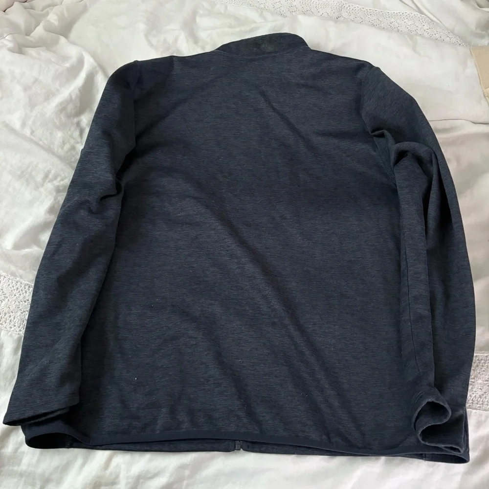 The North Face XL Mens Skyline Full Zip Fleece Jacket blue heather promotional